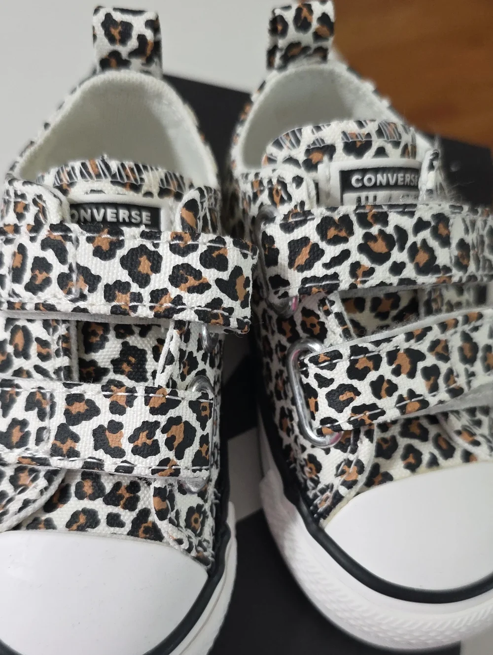 NEW In Box Leopard Converse Chuck Taylor All Star Sneakers- 5 Infant